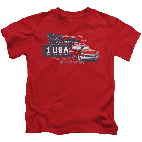 Image for Chevrolet Kids T-Shirt - See the USA