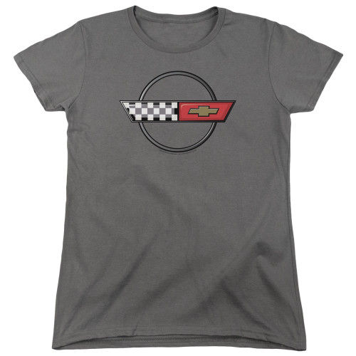 Image for Chevrolet Womans T-Shirt - 4th Gen Vette Logo