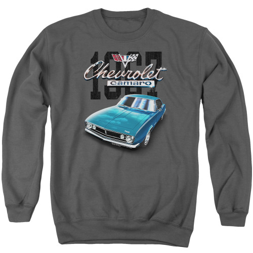 Image for Chevrolet Crewneck - Classic Blue Camero
