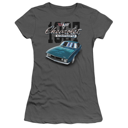 Image for Chevrolet Girls T-Shirt - Classic Blue Camero