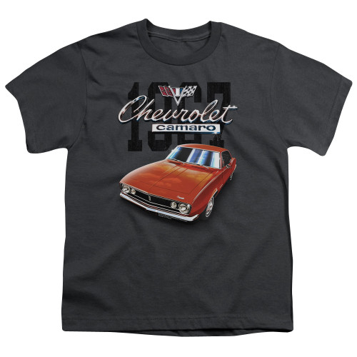 Image for Chevrolet Youth T-Shirt - Classic Red Camero