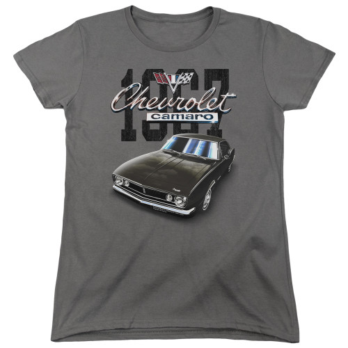 Image for Chevrolet Womans T-Shirt - Classic Black Camero