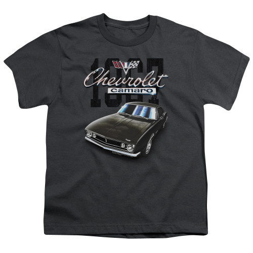 Image for Chevrolet Youth T-Shirt - Classic Black Camero