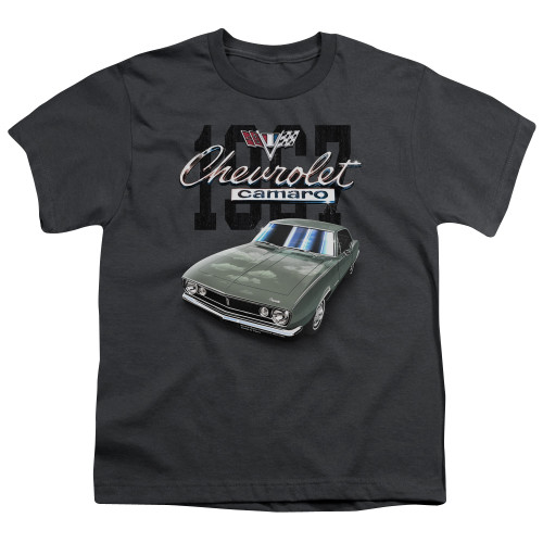 Image for Chevrolet Youth T-Shirt - Classic Green Camero
