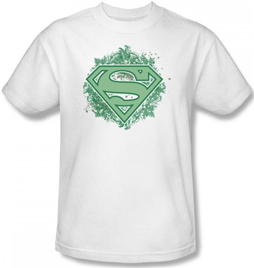 Image Closeup for Superman T-Shirt - Ornate Shield Logo