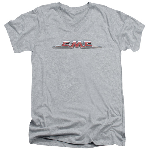 Image for GMC V Neck T-Shirt - Chrome Logo