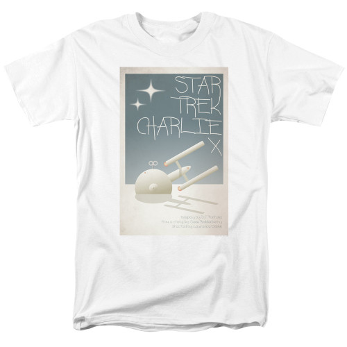 Image for Star Trek Juan Ortiz Episode Poster T-Shirt - Ep. 2 Charlie X