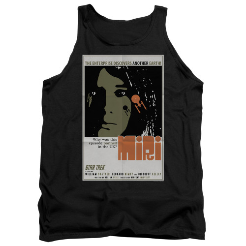 Image for Star Trek Juan Ortiz Episode Poster Tank Top - Ep. 8 Miri on Black