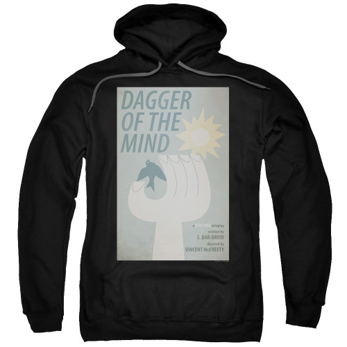 Image for Star Trek Juan Ortiz Episode Poster Hoodie - Ep. 9 Dagger of the Mind on Black