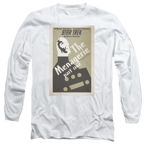 Image for Star Trek Juan Ortiz Episode Poster Long Sleeve Shirt - Ep. 11 the Menagerie Part One