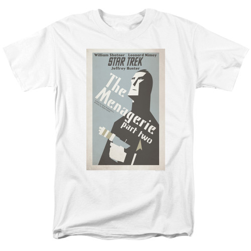 Image for Star Trek Juan Ortiz Episode Poster T-Shirt - Ep. 12 the Menagerie Part Two