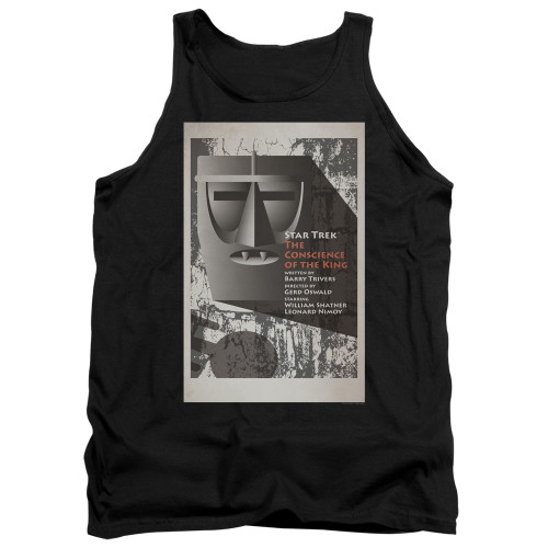 Image for Star Trek Juan Ortiz Episode Poster Tank Top - Ep. 13 the Conscious of the King on Black