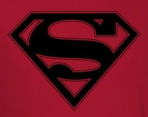 Superman T-Shirt - Red & Red Shield Logo