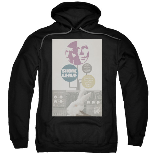 Image for Star Trek Juan Ortiz Episode Poster Hoodie - Ep. 15 Short Leave on Black