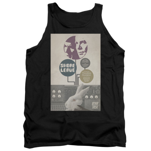 Image for Star Trek Juan Ortiz Episode Poster Tank Top - Ep. 15 Short Leave on Black