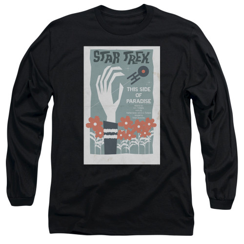 Image for Star Trek Juan Ortiz Episode Poster Long Sleeve Shirt - Ep. 24 This Side of Paradise on Black