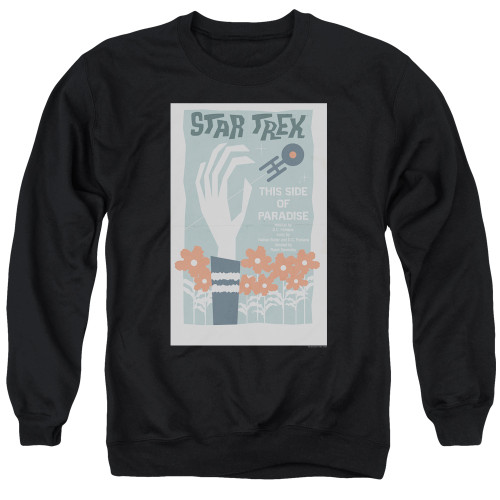 Image for Star Trek Juan Ortiz Episode Poster Crewneck - Ep. 24 This Side of Paradise on Black