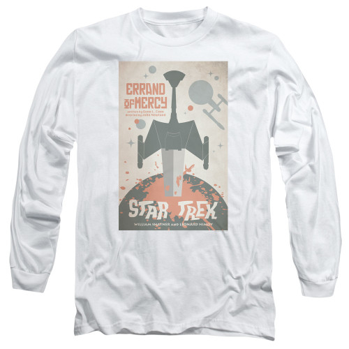 Image for Star Trek Juan Ortiz Episode Poster Long Sleeve Shirt - Ep. 26 Errand of Mercy