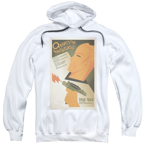 Image for Star Trek Juan Ortiz Episode Poster Hoodie - Ep. 29 Operation: Annihilate!