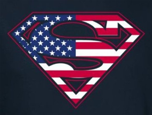 Superman T-Shirt - U.S. Flag Shield