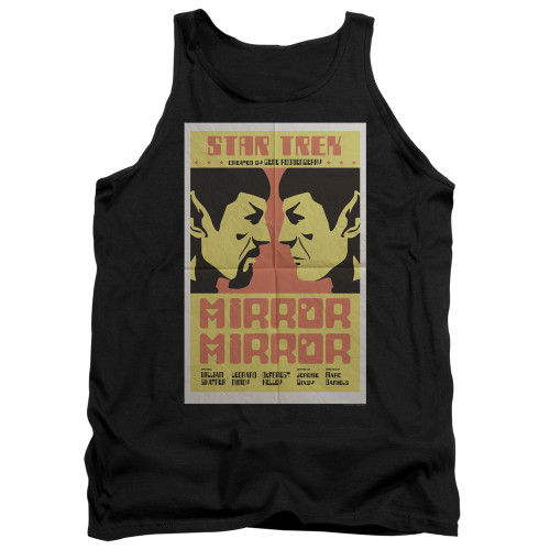 Image for Star Trek Juan Ortiz Episode Poster Tank Top - Ep. 33 Mirror Mirror on Black