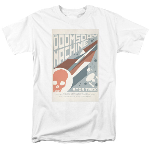 Image for Star Trek Juan Ortiz Episode Poster T-Shirt - Ep. 35 the Doomsday Machine