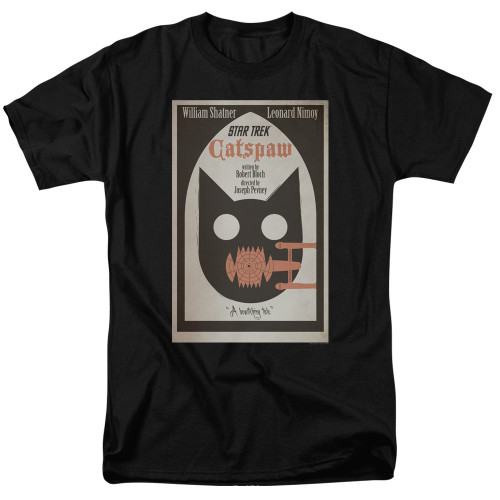 Image for Star Trek Juan Ortiz Episode Poster T-Shirt - Catspaw on Black