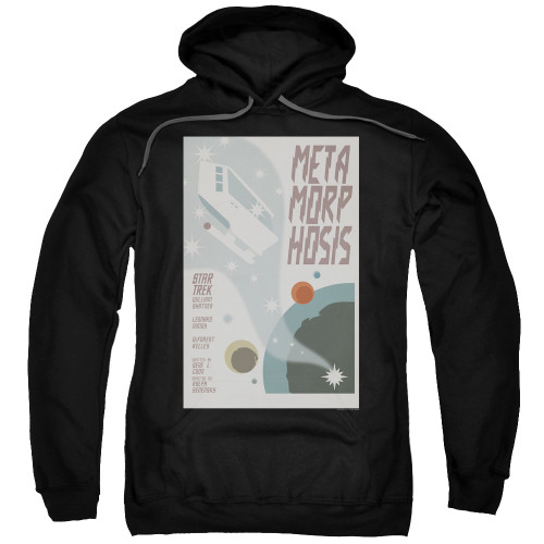 Image for Star Trek Juan Ortiz Episode Poster Hoodie - Ep. 38 Metamorphosis on Black