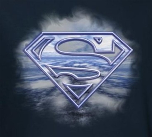Superman T-Shirt - Freedom of Flight Shield Logo