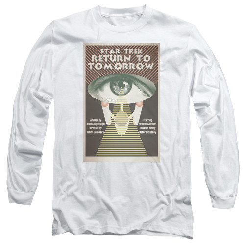 Image for Star Trek Juan Ortiz Episode Poster Long Sleeve Shirt - Ep. 49 Return to Tomorrow