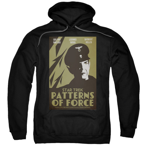 Image for Star Trek Juan Ortiz Episode Poster Hoodie - Ep. 50 Patterns of Force on Black