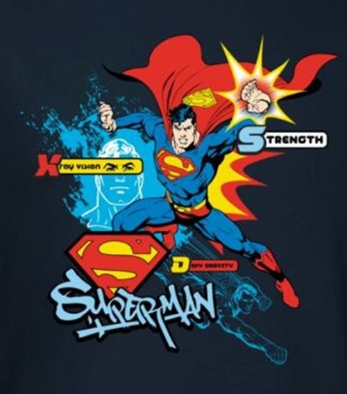 Superman T-Shirt - Abilities