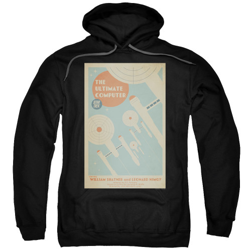 Image for Star Trek Juan Ortiz Episode Poster Hoodie - Ep. 53 the Ultimate Computer on Black