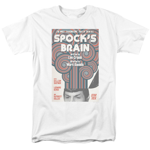 Image for Star Trek Juan Ortiz Episode Poster T-Shirt - Ep. 56 Spock's Brain