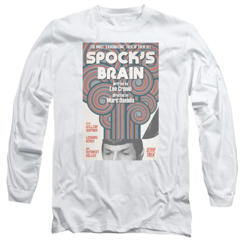 Image for Star Trek Juan Ortiz Episode Poster Long Sleeve Shirt - Ep. 56 Spock's Brain