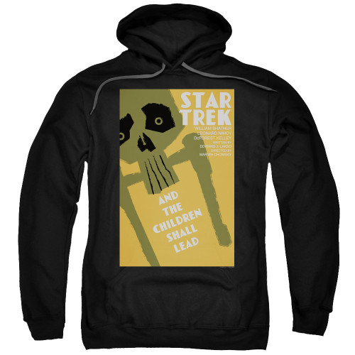 Image for Star Trek Juan Ortiz Episode Poster Hoodie - Ep. 59 And the Children Shall Lead on Black