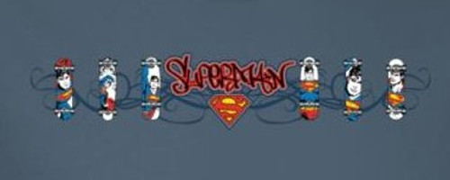 Superman T-Shirt - Skateboard Supes Logo