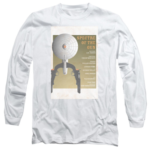 Image for Star Trek Juan Ortiz Episode Poster Long Sleeve Shirt - Ep. 62 Spectre of the Gun