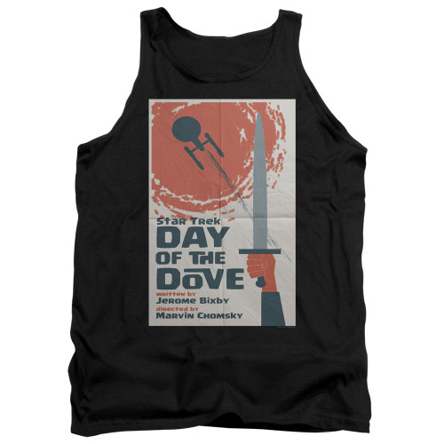 Image for Star Trek Juan Ortiz Episode Poster Tank Top - Ep. 62 Day of the Dove on Black