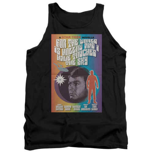 Image for Star Trek Juan Ortiz Episode Poster Tank Top - Ep. 63 For the World is Hollow and I have Touched the Sky on Black