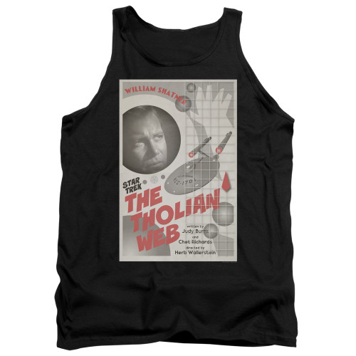 Image for Star Trek Juan Ortiz Episode Poster Tank Top - Ep. 64 the Tholian Web on Black