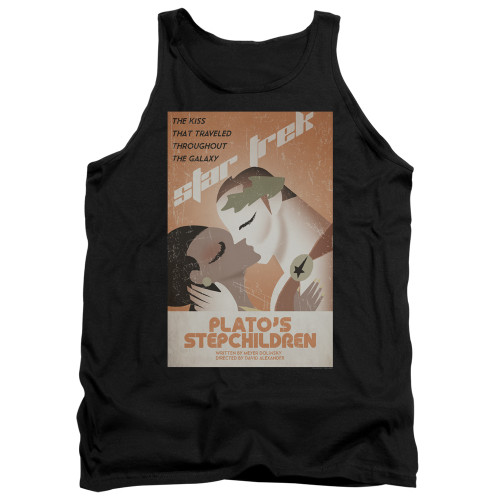 Image for Star Trek Juan Ortiz Episode Poster Tank Top - Plato's Stepchildren on Black