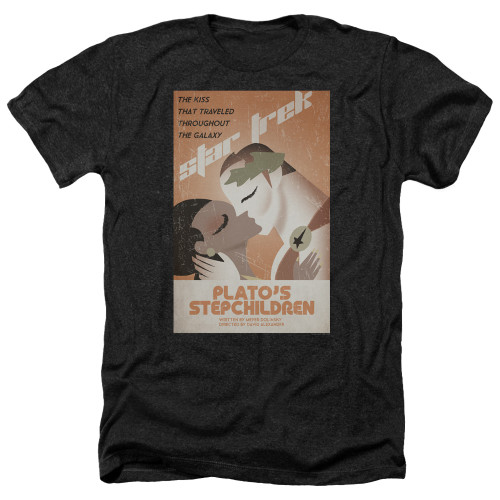 Image for Star Trek Juan Ortiz Episode Poster Heather T-Shirt - Plato's Stepchildren on Black