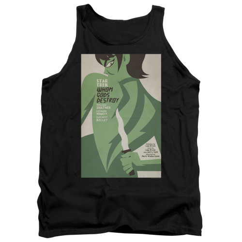 Star Trek Juan Ortiz Episode Poster Tank Top - Ep. 69 Whom Gods Destroy on Black