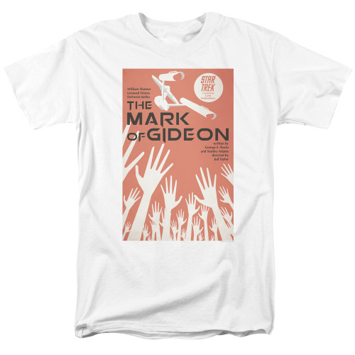 image for Star Trek Juan Ortiz Episode Poster T-Shirt - Ep. 71 the Mark of Gideon