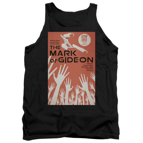 Star Trek Juan Ortiz Episode Poster Tank Top - Ep. 71 the Mark of Gideon on Black