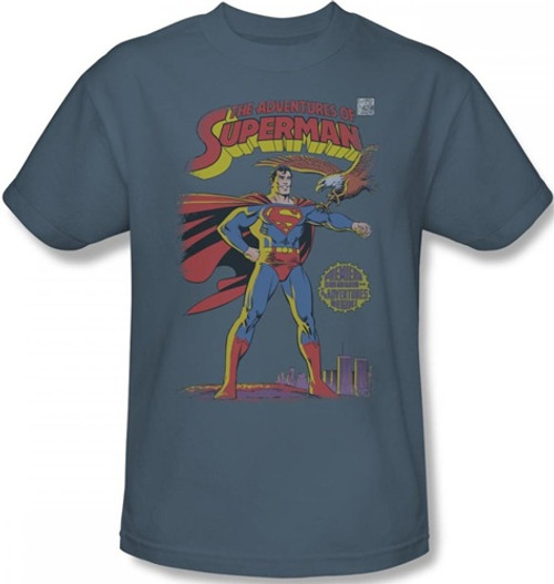 Image Closeup for Superman T-Shirt - #424 Cover