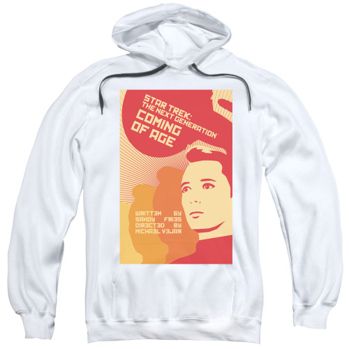 Image for Star Trek the Next Generation Juan Ortiz Episode Poster Hoodie - Season 1 Ep. 19 Coming of Age