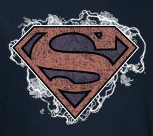 Superman T-Shirt - Storm Cloud Supes Logo