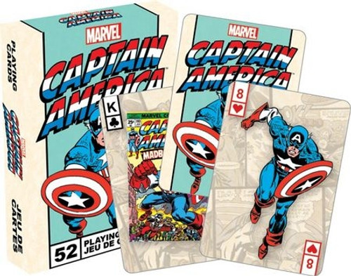 Captain America Playing Cards